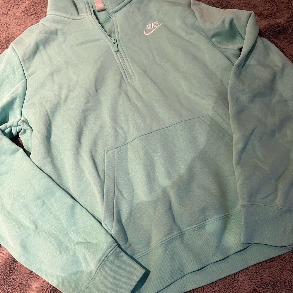 Nike Mint Green Pullover Hoodie
